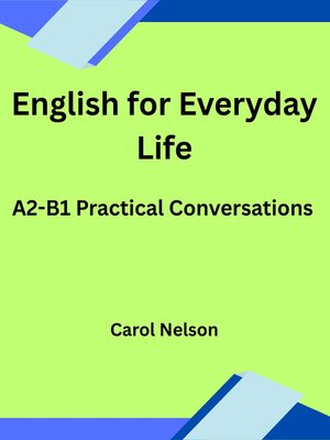 cover image of English for Everyday Life